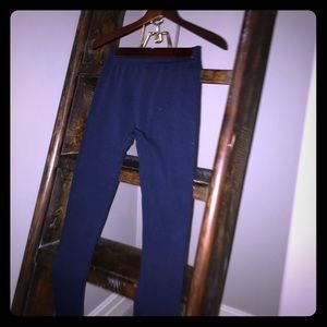 Dottie Couture BoutiqueNavy Fleeced Line Leggings